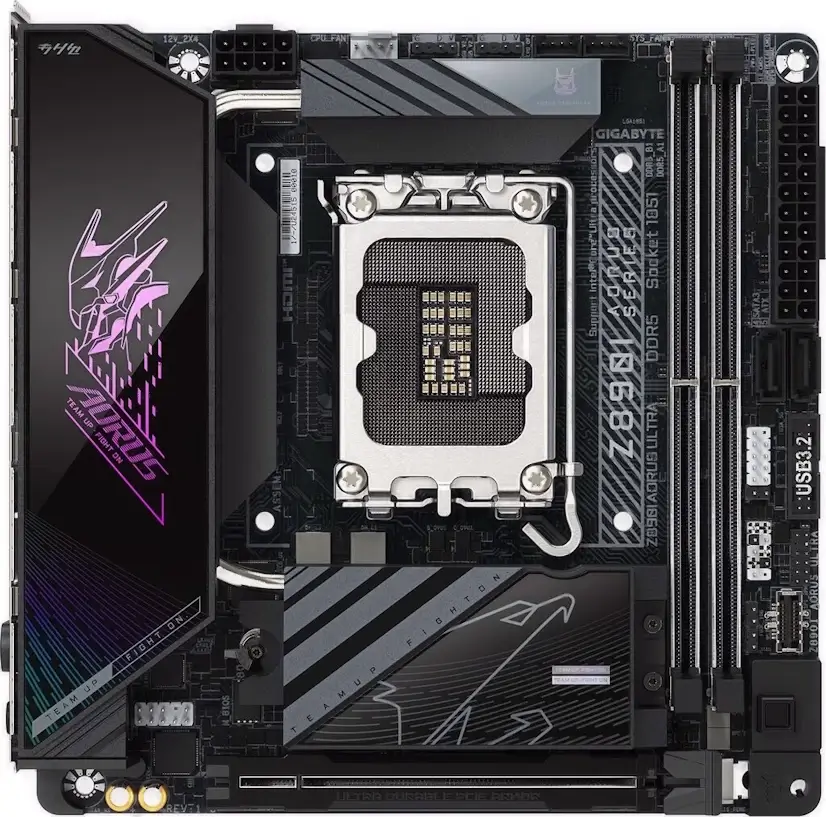 Montaje Placa Base Gigabyte Z890I AORUS ULTRA Gaming PC Soto del Real